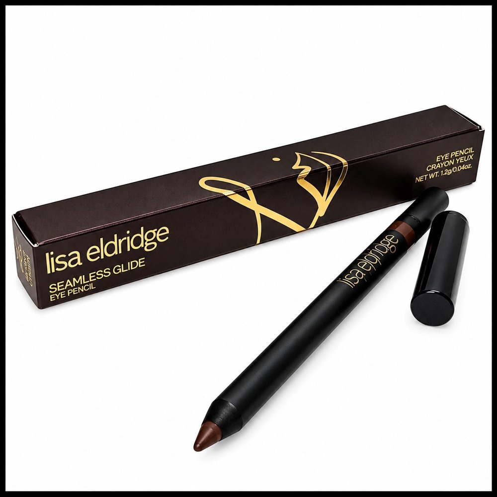 Lisa Eldridge Seamless Glide Eye Pencil Burnt Umber Brown Eyeliner 1.2g NEW